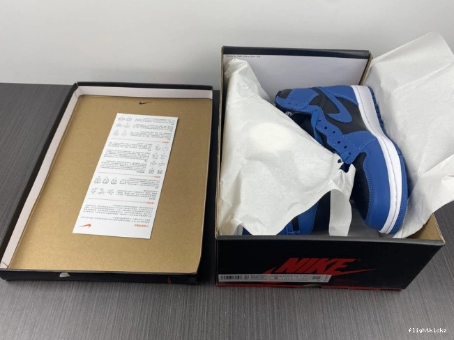 'Dark High 1 Retro Blue' Air 555088-404 Marina OG Jordan 0822